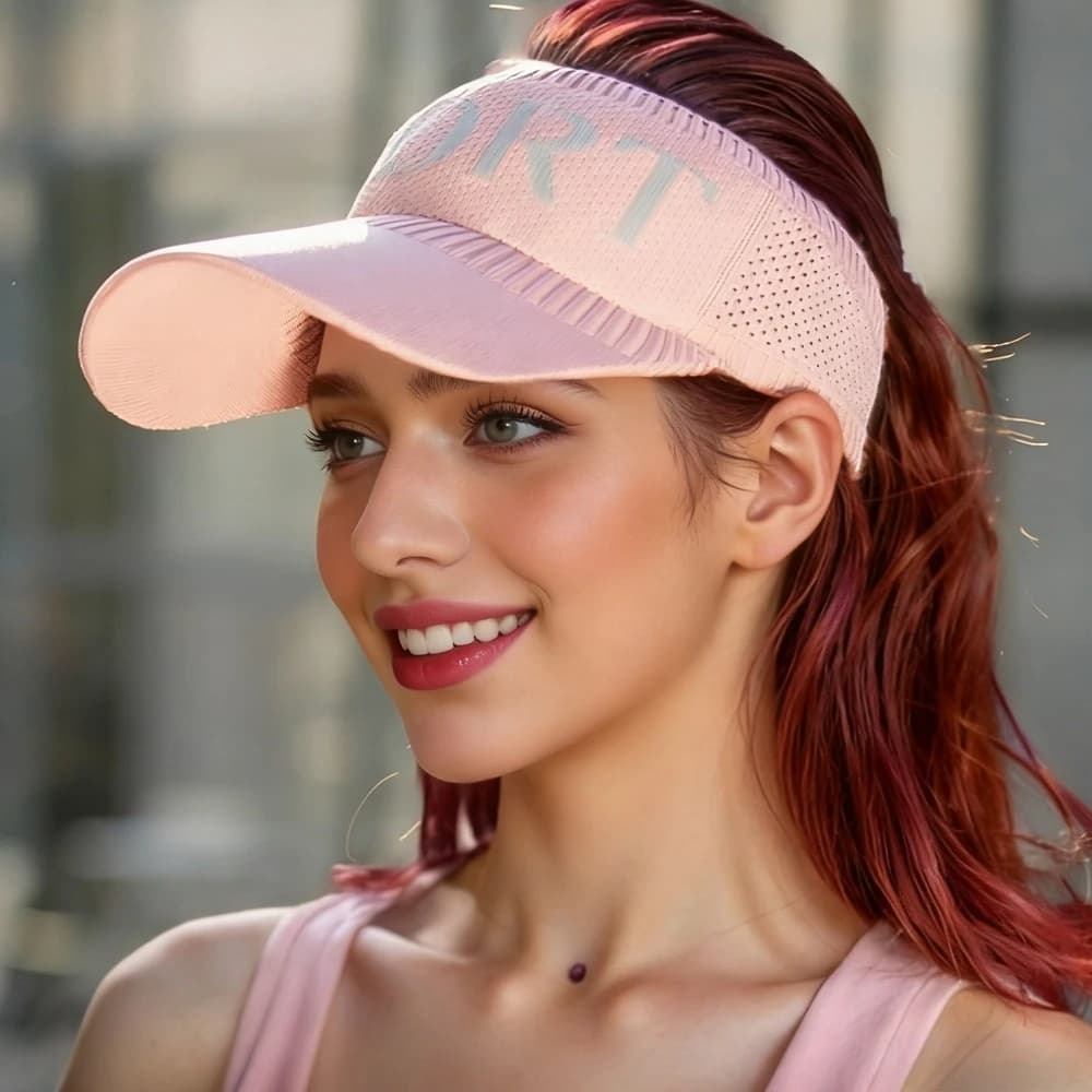 1-8 Pieces New Baseball Hat with Long visor and Opening for Women's Horsetail, Casual, Breathable, for Spring Summer, Open Sports, Golf, Beach