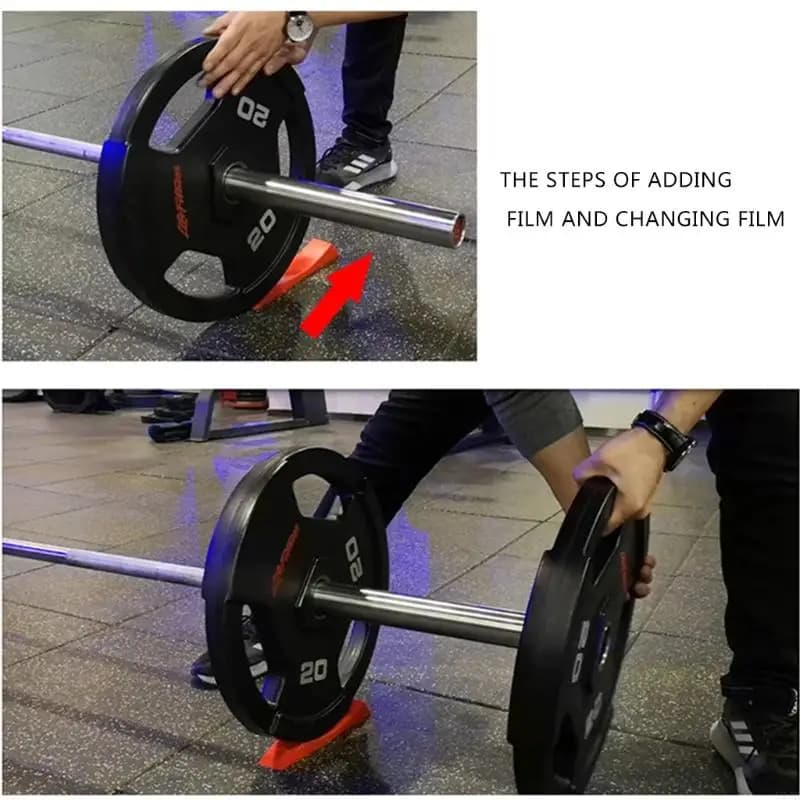 U1jc 1pc deadlift bilancell alternativo a cuneo alternativo scaricare bilanciere e piastre sollevamento pesi da