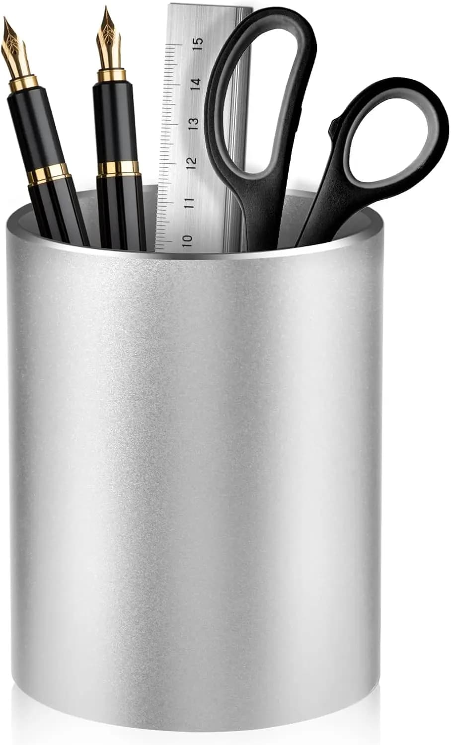 Portapenne da scrivania, Portapenne da scrivania in metallo, Porta pennelli da trucco, Portapenne, Organizzatore per penne