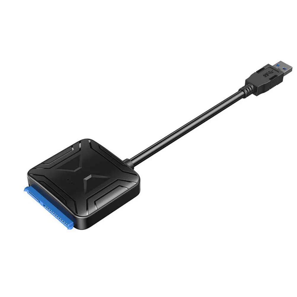 Cavo Convertitore USB per SSD da 2,5 Pollici e HDD da 3,5 Pollici, Adattatore per Disco Rigido Esterno, Trasferimento Dati Veloce 5Gbps, Backup e Aggiornamento Dati
