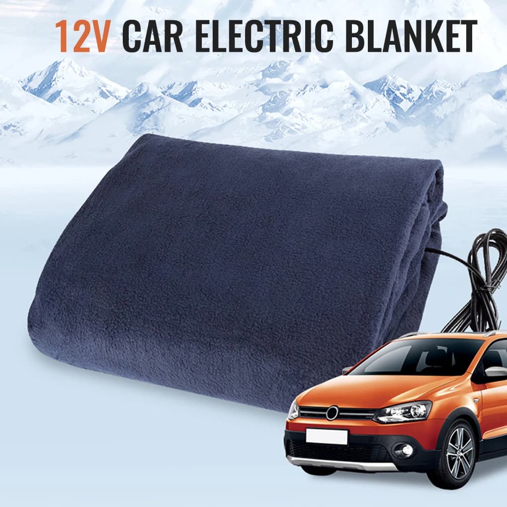 Coperta Riscaldante Elettrica per Auto, Scaldino Portatile per Automobile
