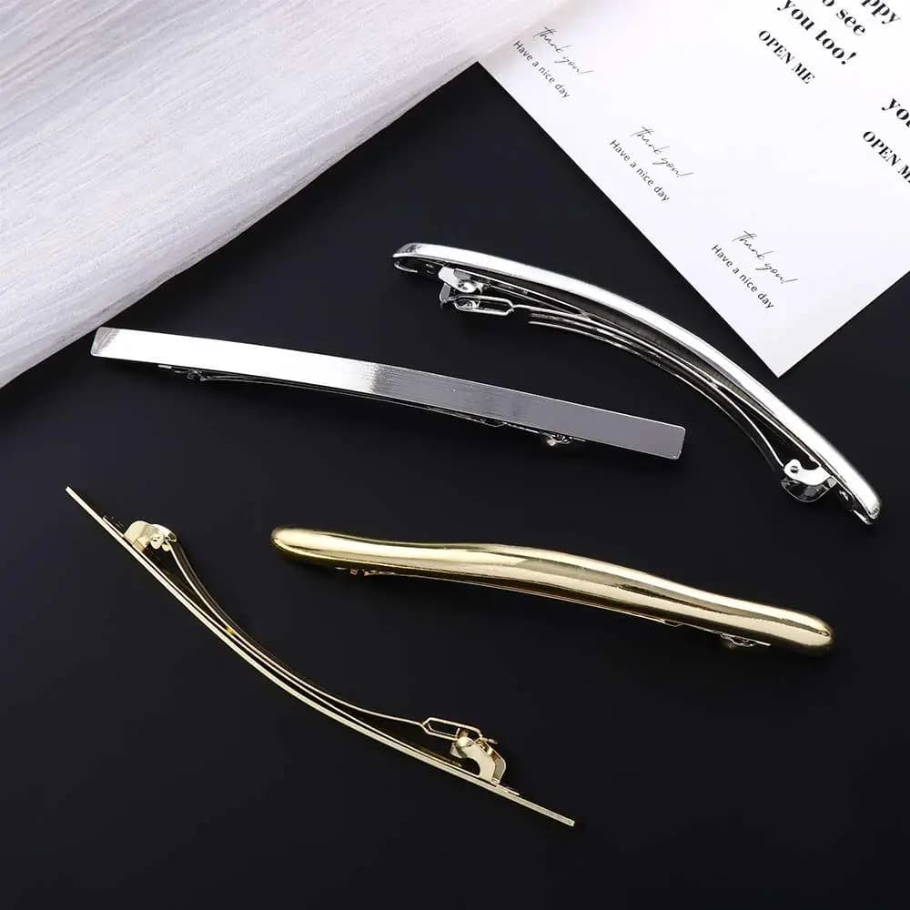 Spring hair clip, horizontal clip, side clip, simple clip, women's hair accessories, irregular hair clip in Korean style