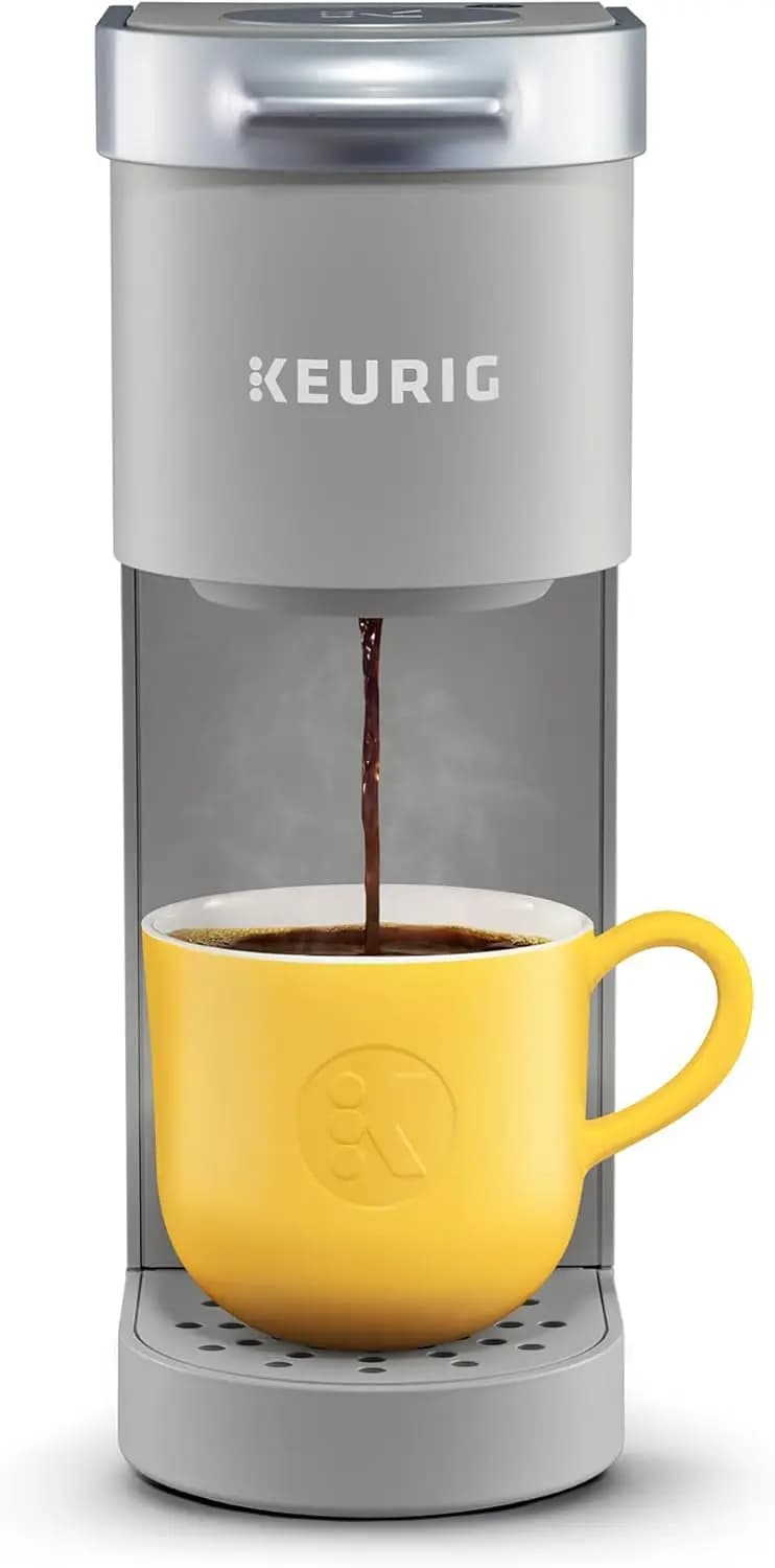 Macchina da Caffè Compatta Monodose, Capacità 6-12oz, con Portacavo, Ideale per Piccoli Spazi