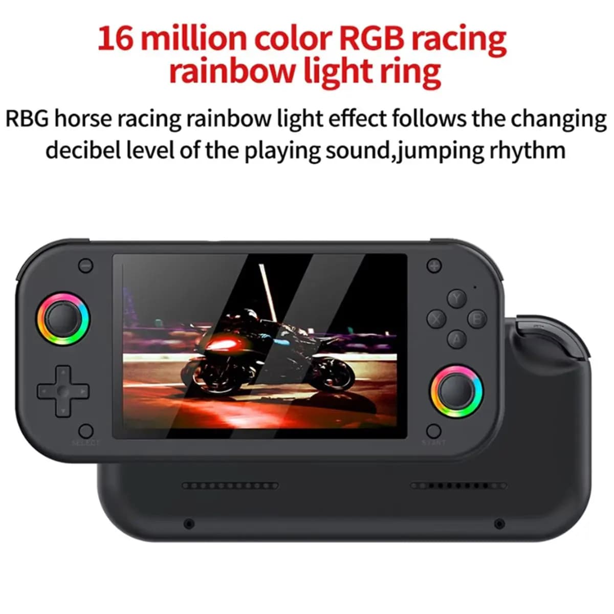 A45F Perfect ★◀◁M26 Retro Handheld Game Console 5.1 Inch Screen Open Source Linux System Pocket Video Player Support 30+ Simulat