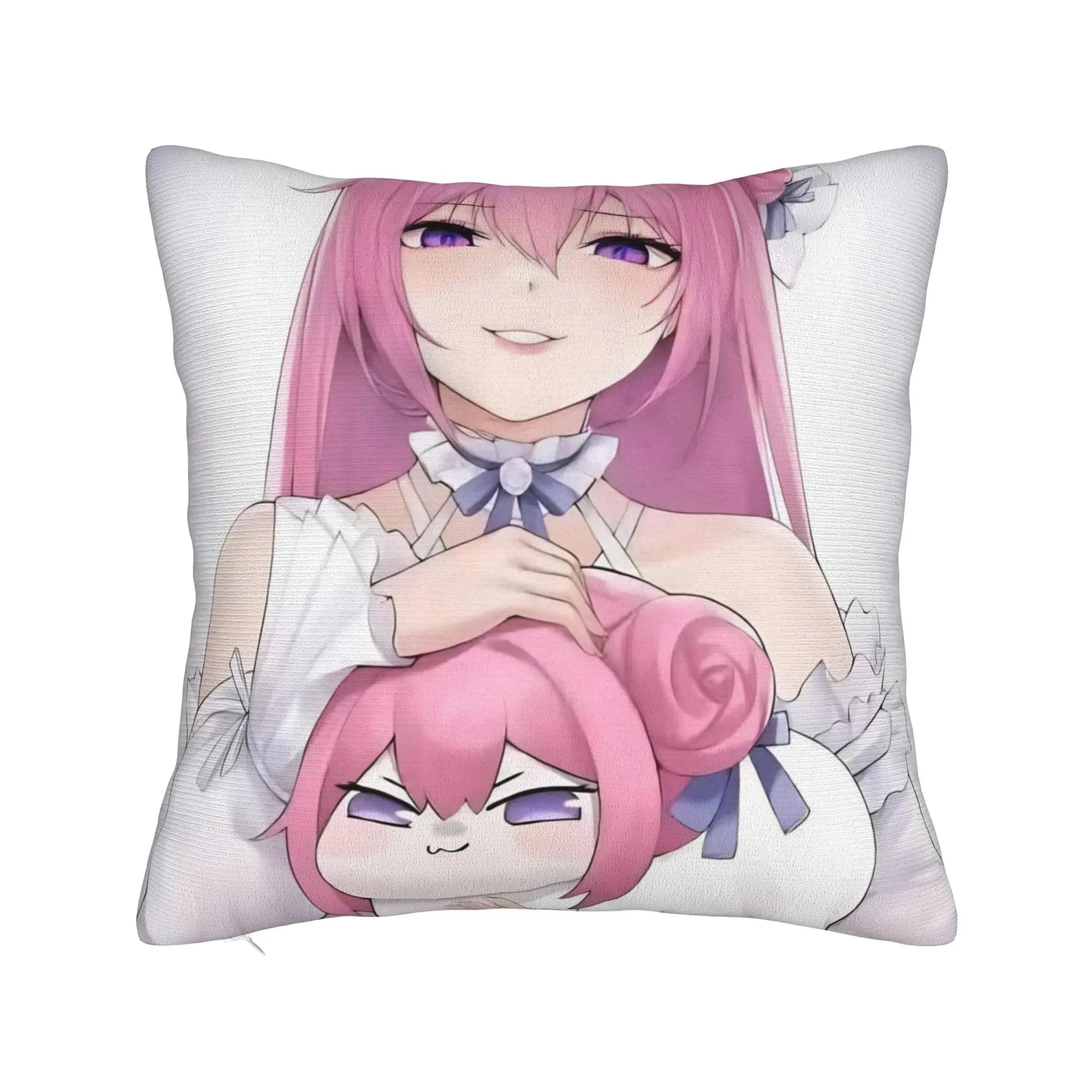 Trickcal C-Chibi Go Games Federa per cuscino decorativa morbida, copricuscino decorativo per la casa, multi-misura