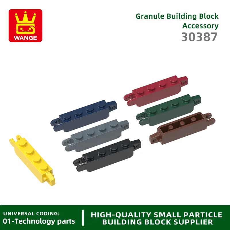 Wange 150 pz/lotto 30387 cerniera 1x4 blocchi di costruzione di bloccaggio accessori Moc compatibili con mattoni fai da te giocattoli per bambini confezione regalo