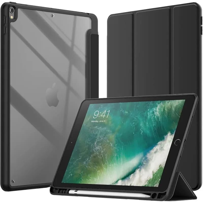 Con custodia portapenne per iPad Pro 12.9 1a/2a generazione 2015/2017 Modello A1584/A1652/A1670/A1671/A1821 Cover Slim Stand Capa