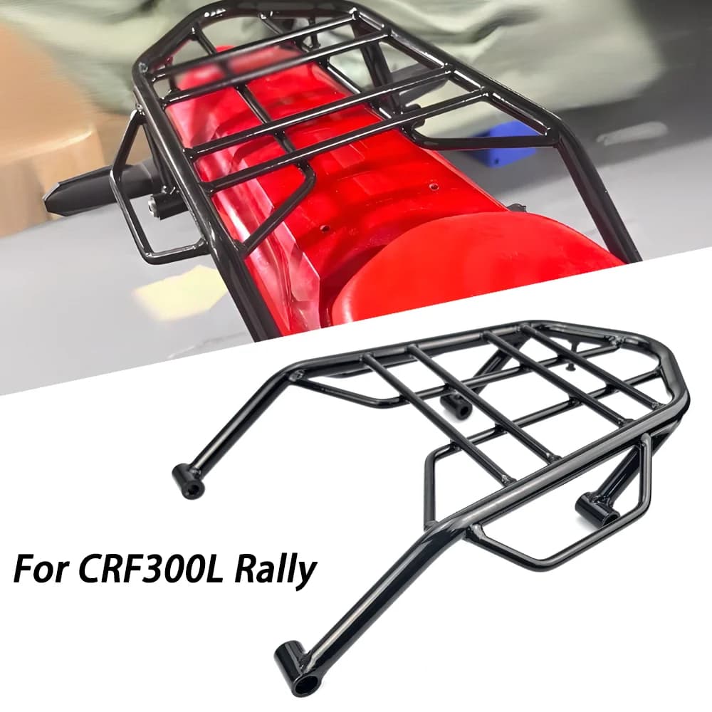 Portapacchi posteriore per HONDA CRF300 CRF 300 Rally 2021 2022 2023 Moto Cargo Rack Scatola di immagazzinaggio Supporto