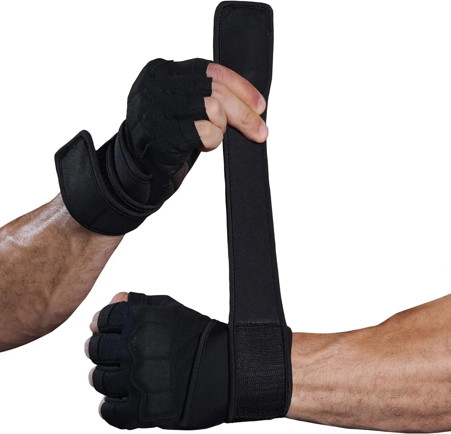 Guanti da Allenamento per Uomo con Supporto per il Polso, Leggeri 65g, Traspiranti per Palestra e Uso Quotidiano
