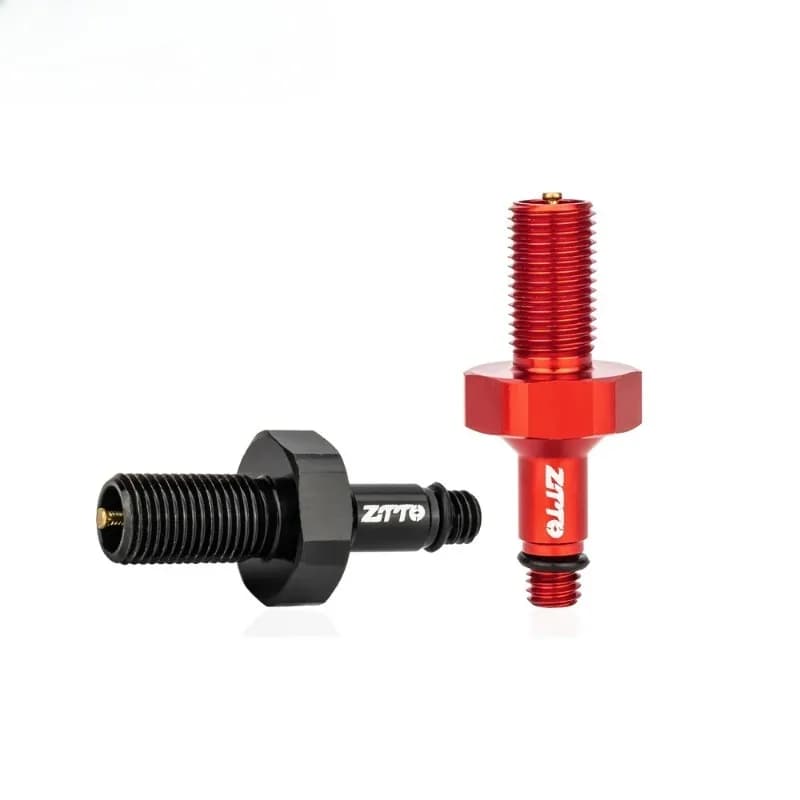 1PCS ZTTO MTB Rear Shock Air Pump Valve Adapter, Aluminum Alloy Suspension Adaptor for Rockshox Monarch MARZOC, Bike Repair Tool