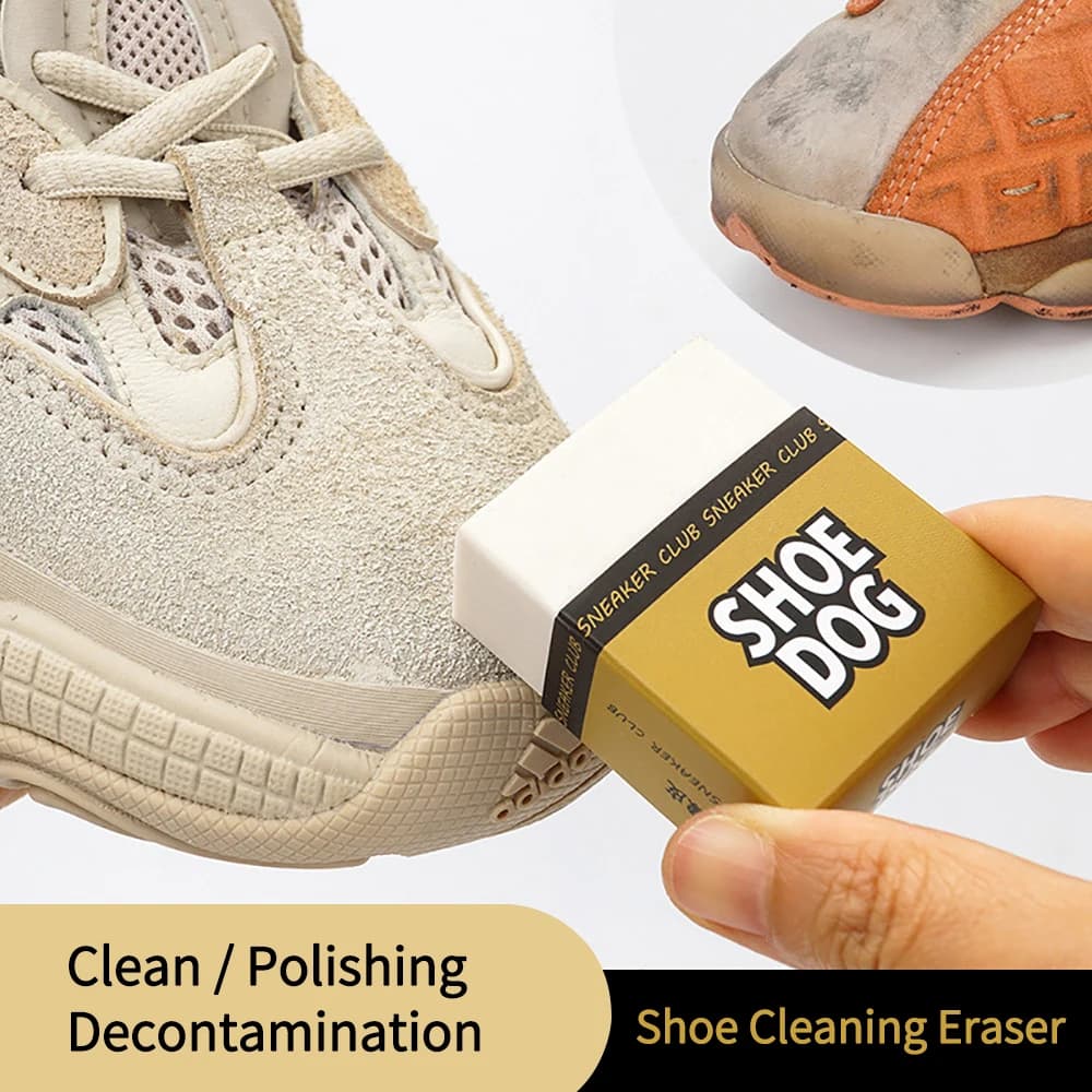 Gomma per la pulizia delle scarpe super pulita Gomma per scarpe Spazzola per scarpe Blocco di gomma Pelle scamosciata Pelle di pecora opaca Cura delle scarpe Detergente per pelle Cura delle scarpe da ginnastica