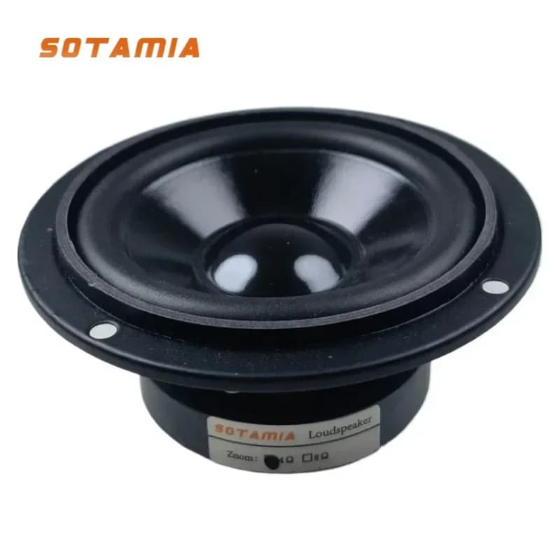 SOTAMIA 1 Pz 3 Pollici Midrange Bass Altoparlanti 4 Ohm 15 W Multimedia Woofer Altoparlante Bluetooth Impermeabile Audio Hifi Altoparlante di Musica