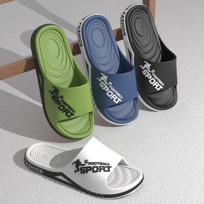 Pmoiste Soft EVA Bathroom Slippers Men Comfortable Designer Light Living Room Shoes Slip-on Not Slip House High-quality Indoor