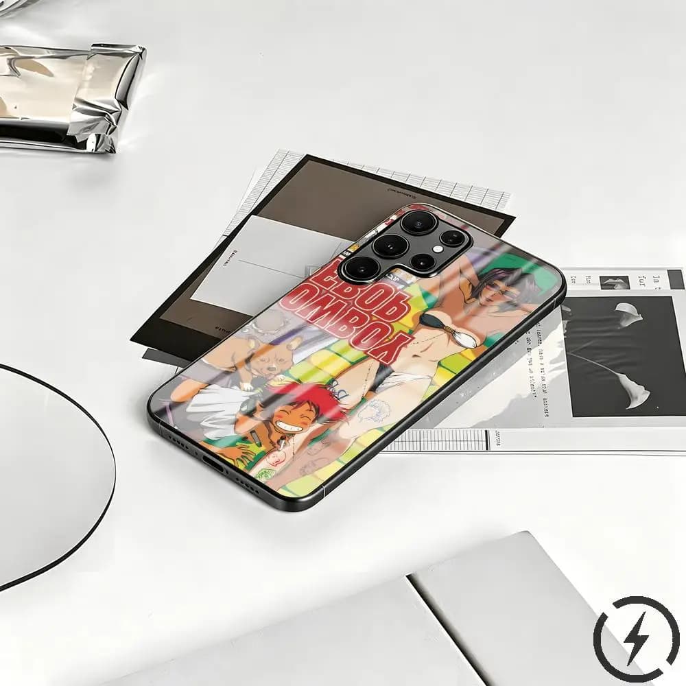 anime cowboy bebop Phone Case For Samsung S26 S25 S24 S23 S22 S21 S20 Plus Ultra Note20 Glass Magnetic Case