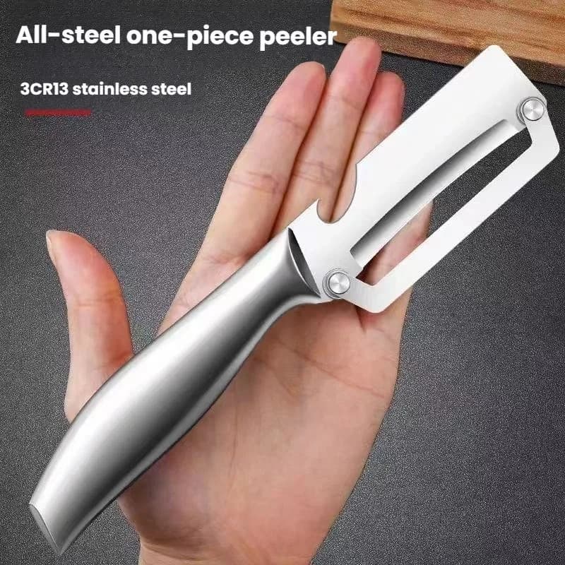 Pelapatate Professionale in Acciaio Inossidabile, Coltello per Sbucciare Canna da Zucchero, Zucca e Zucchine, Raschietto per Verdure da Cucina Commerciale e Domestica