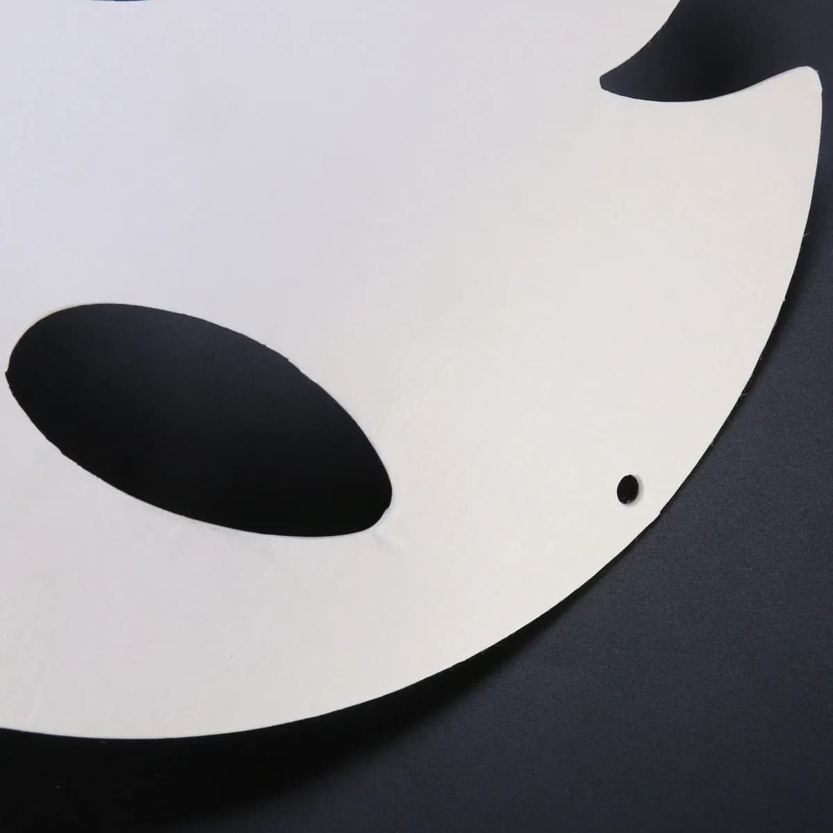 Maschera Bianca in Carta Fai-da-Te, Materiale Ecologico Premium, Elastico, Maschera per Halloween e Feste in Maschera, Unicorno Fatto a Mano