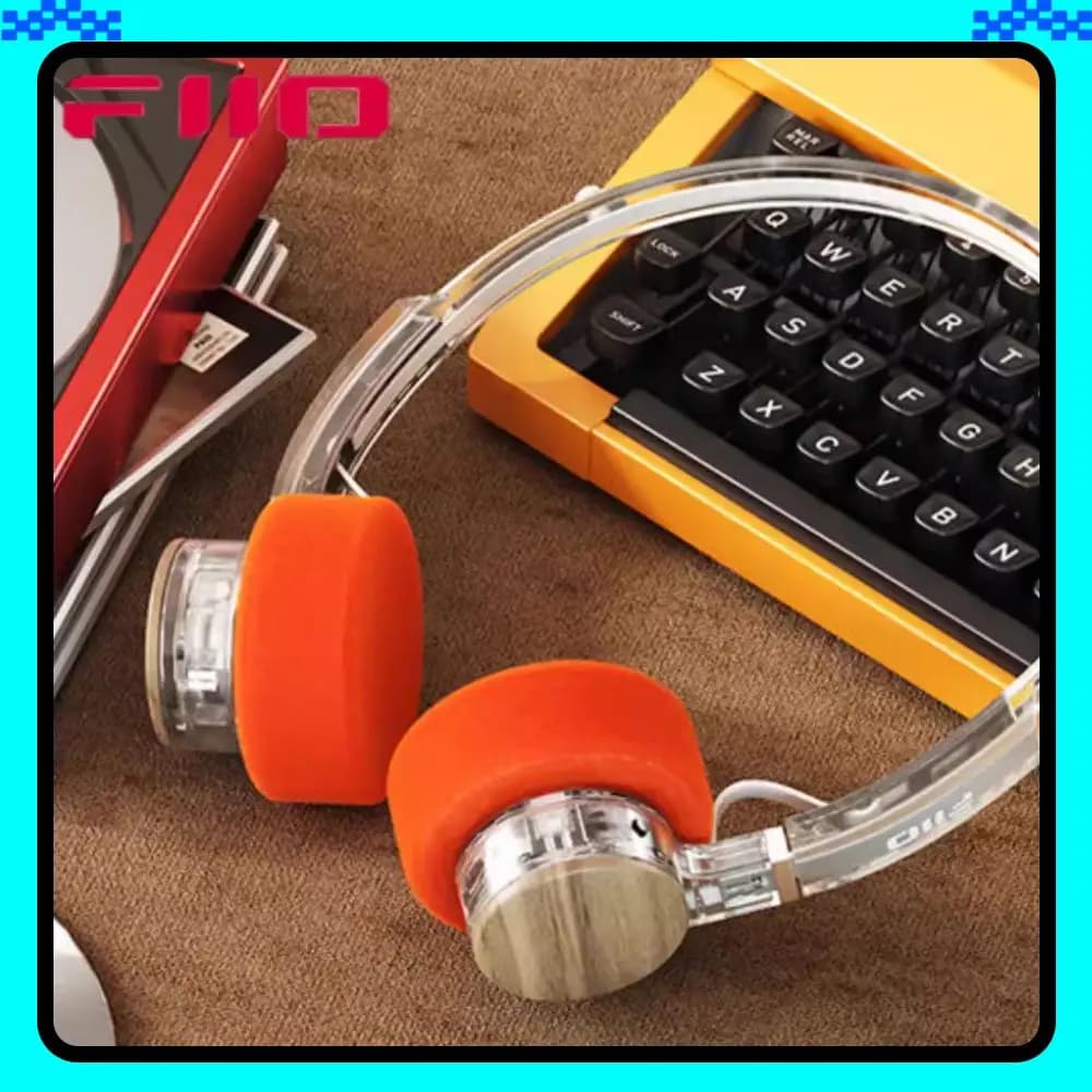 FiiO EH11 Wireless Headset Retro Bluetooth 6.0 Long Battery Life Supports LDAC FIIO Control APP Lightweight Dynamic Headphone