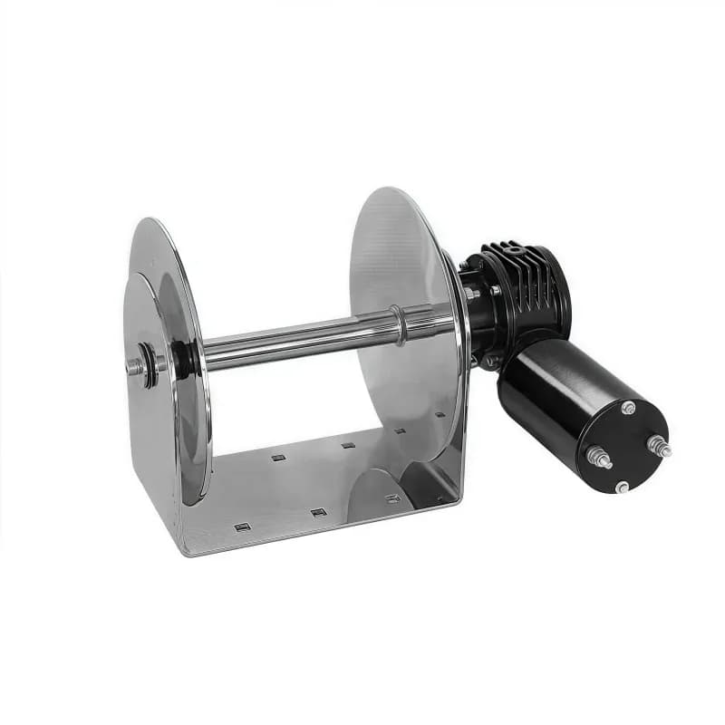 Verricello Ancoraggio Marino a Tamburo D612/D912 600W 900W per Yacht e Barche da 20-35 Piedi