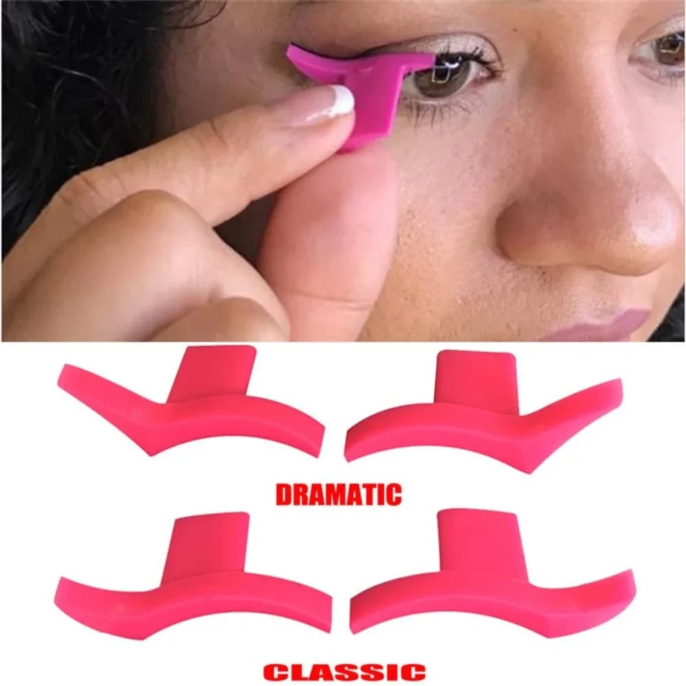 Cat Eye Eyeliner timbri ombretto cosmetico facile da Classic Eye Liner Stamping Stencil accessori Make Up Wing Style Tools Rose