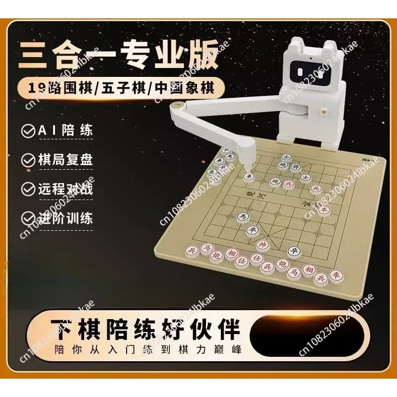 Robot intelligente per giocare a scacchi, Go e backgammon con sparring automatico