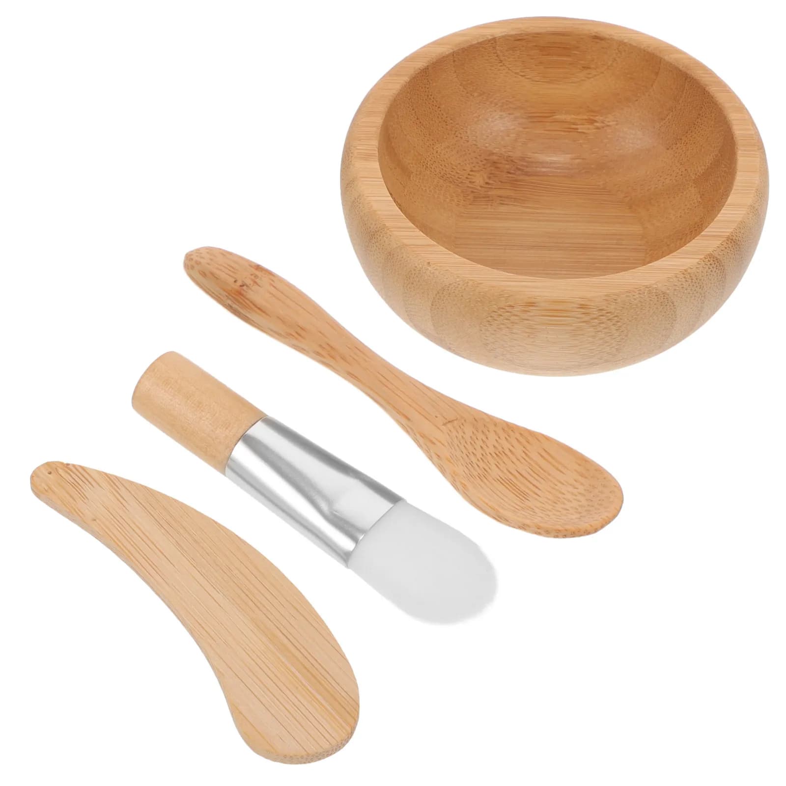 Portable Set for Face Masks: Bowl and Brush for Mixing, Lightweight and Easy to Clean, Fai-da-Te Tool for Skin Care for All Skin Types