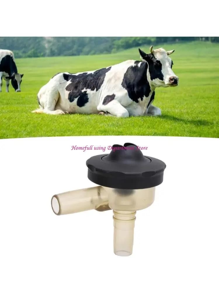 High Efficiency Vacuum Valves Stopper Cattle Milking Machine Accessory For Enhancing Milk Collection for Dairy Farm Use