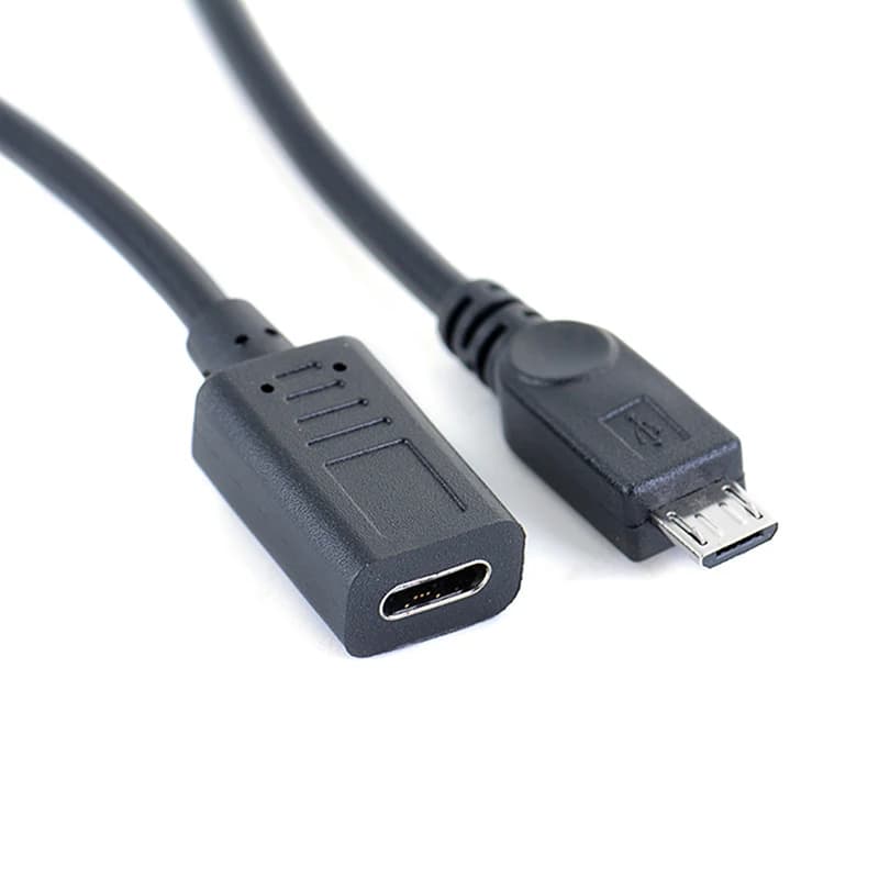 Adattatore cavo connettore OTG femmina a micro USB maschio