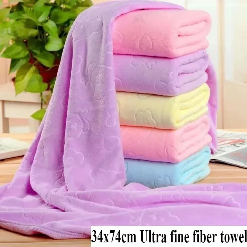 Embossed towels Quick drying towel Bath towels Soft and comfortable absorbent bathrobes Ultrafine fiber towels Bathroom