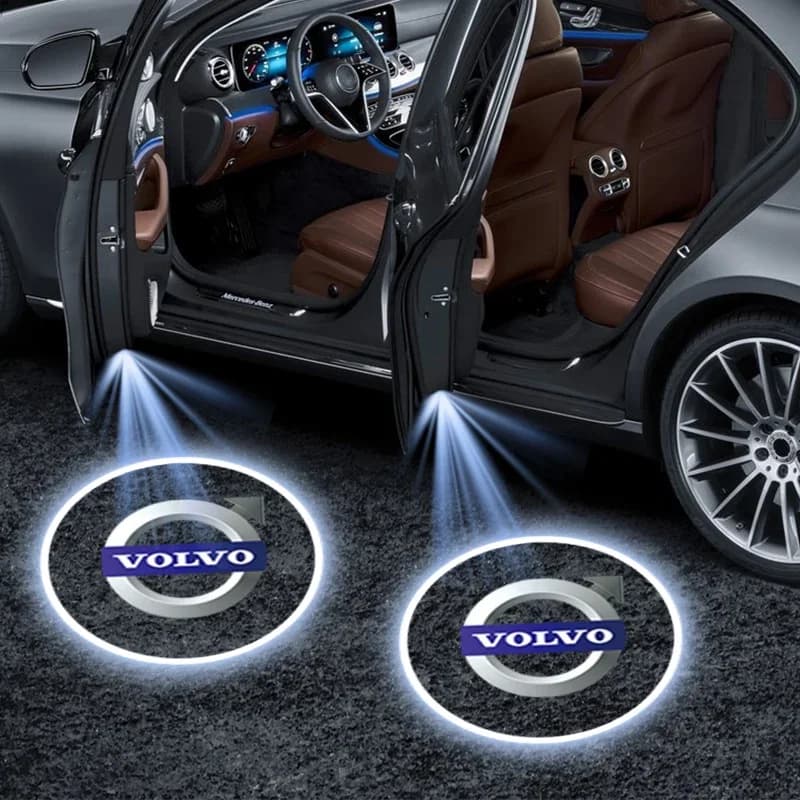 Luci di benvenuto per portiera auto con proiettore logo, accessori wireless con sensore per Volvo, Chevrolet, Seat, MINI, Renault, Alfa Romeo, Honda