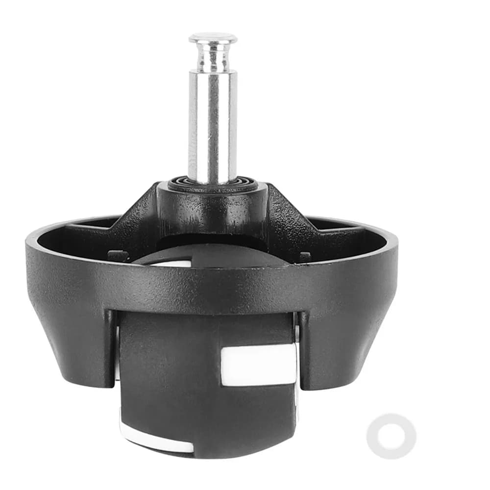 ABS Robot Vacuum Wheel Black Swivel ABS Swivel Caster Assembly Wear Resistant Stable Universal Robot Vacuum Wheel
