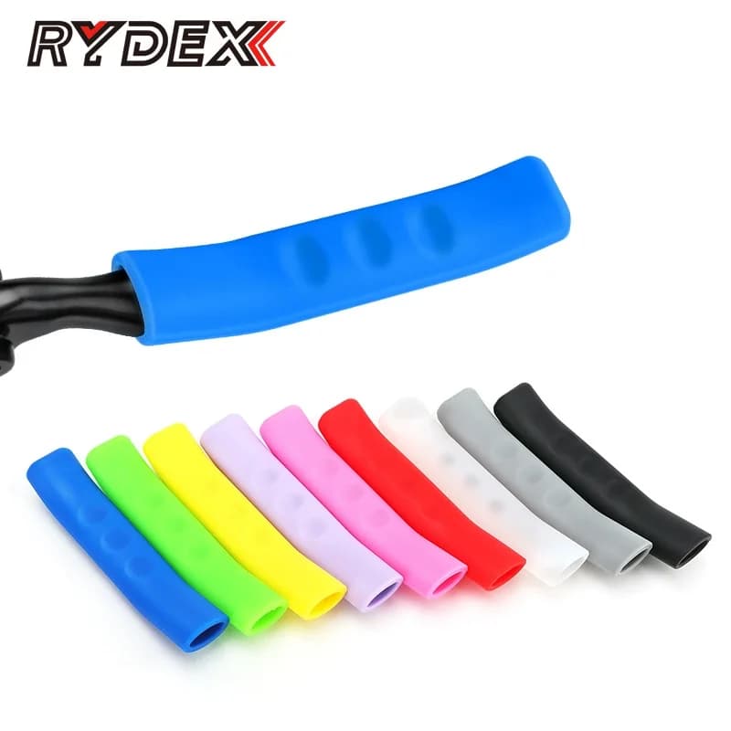 1Pair Silicone Bike Brake Lever Cover Anti-slip Protective Handle Grips Universal MTB Road Bike Cycling Accessories