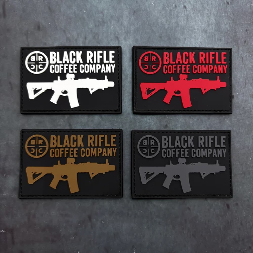 Patch in PVC color caffè per gilet tattici/trasportini, patch adesiva in PVC con effetto fosforescente, chiusura a strappo, patch morale per zaini, patch per abbigliamento, patch in gomma morbida