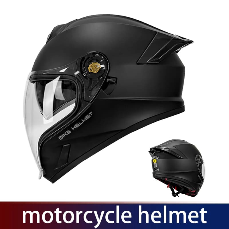casco aperto Casco antiappannamento per moto casco integrale per moto da uomo e da donna casco da crociera con certificazione DOT per tutte le stagioni