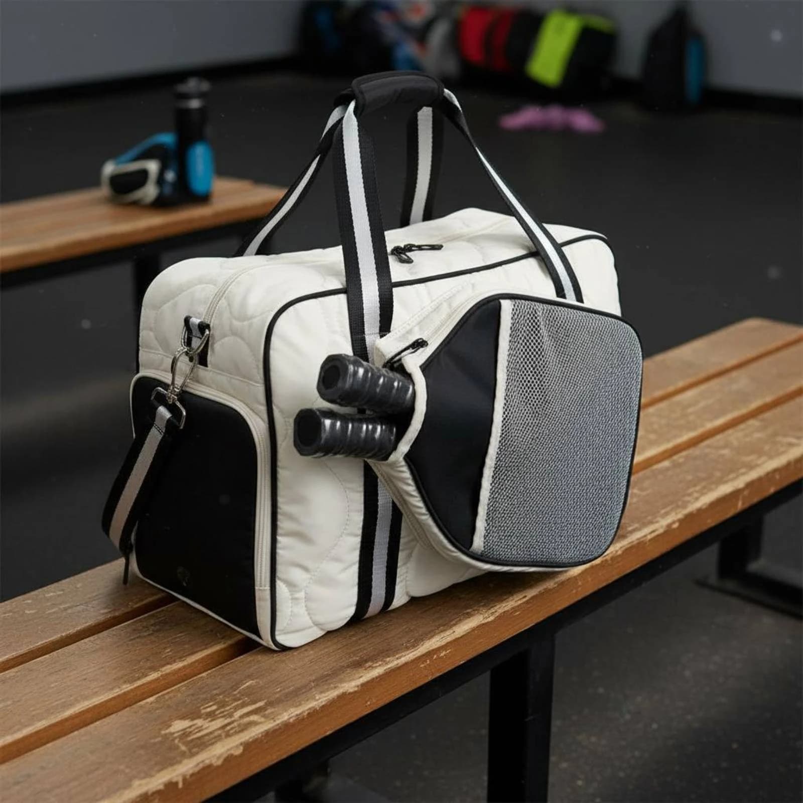 Tennis Backpack Lightweight Tennis Racket Bag Racket Sports Bag Portable Pickleball Backpack Mesh Pocket for Men
