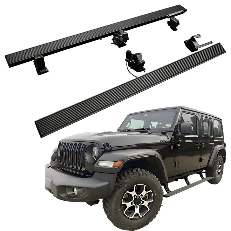 APP Control Side Step Aluminum Alloy Power Running Boards