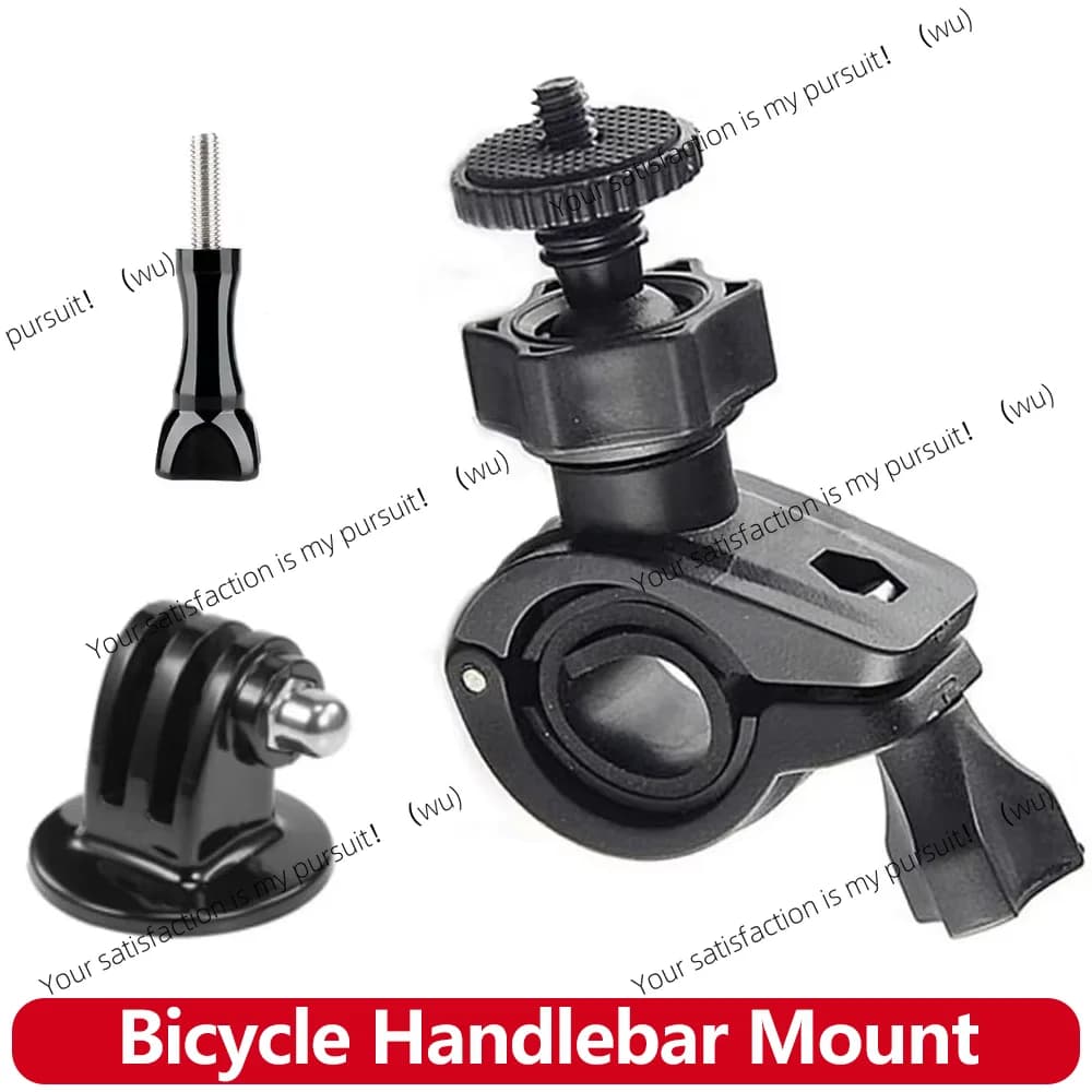 Supporto per Manubrio per GoPro Hero 13 12 11 10 9, Insta360 X5, SJCAM, AKASO, DJI Osmo Action 6/5 PRO/4/3, Nano Camera Stand