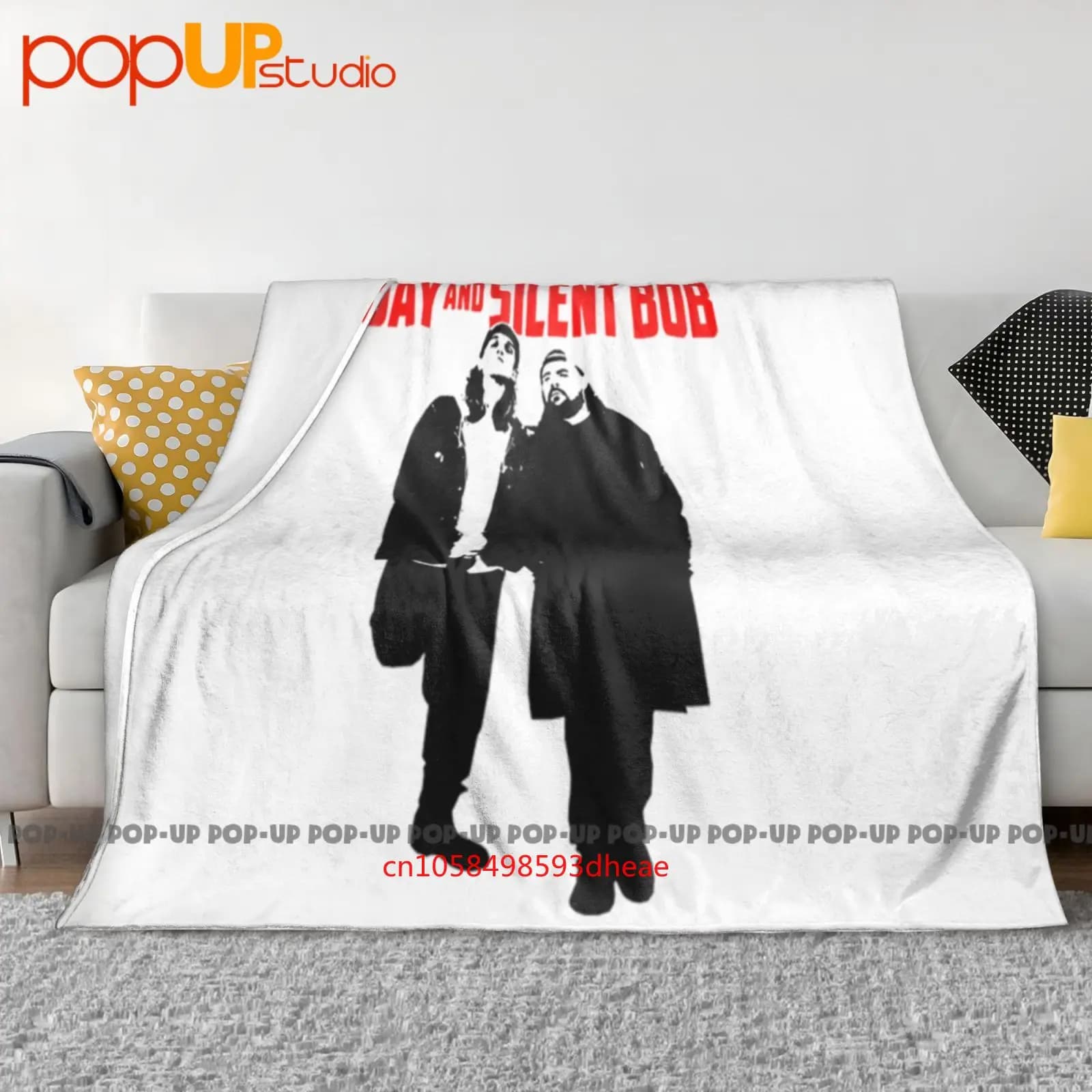 Jay Silent Bob Reboot Coperta ultra morbida trapunta invernale Copridivano Copriletto