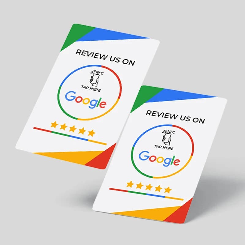 Scheda NFC di recensione di Google NFC programmabile in plastica CR80