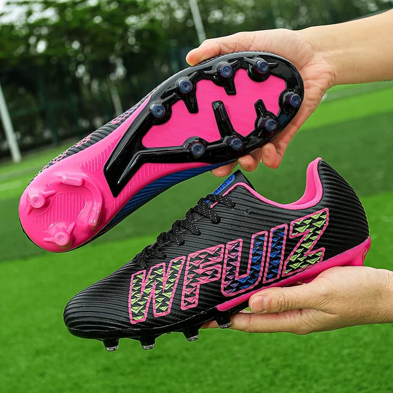 New Professional Football Shoes for Boys and Girls, Ultralight, for Training & Matches, Anti-Slip Heel Tricks, Direct Shipping