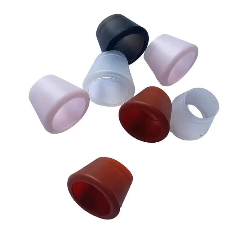 Handle End Cover Tennis Racket Handle End Cover Protective Racquet Butt Cap Accessory Silicone Antislip Universal Easy Install