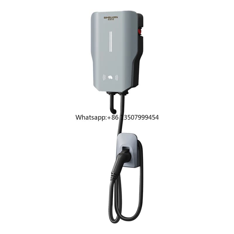 Nuova Stazione di Ricarica Rapida a Muro per Auto Elettriche da 7KW, Livello 2, Tipo 2, 32A, per Veicoli Elettrici Tipo 2