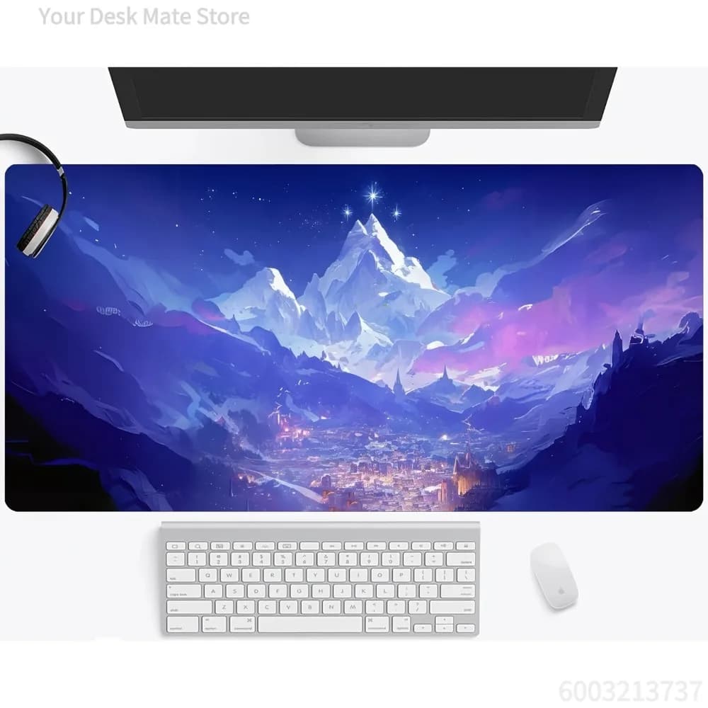 A desk mat that doubles as a gaming mouse pad, suitable for home office computers alfombrillas para escritorio tapis de souris