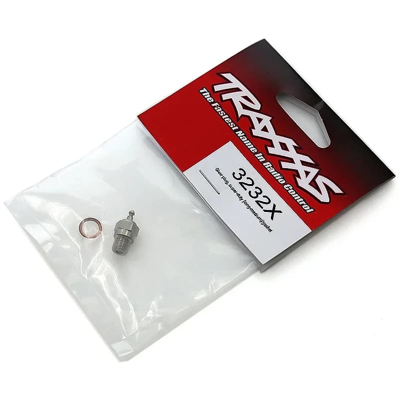 # Candela di preriscaldamento a lunga durata 3232X con guarnizione per TRAXXAS 1/10 REVO 3.3, accessori di riparazione per motore nitro di auto RC fuoristrada