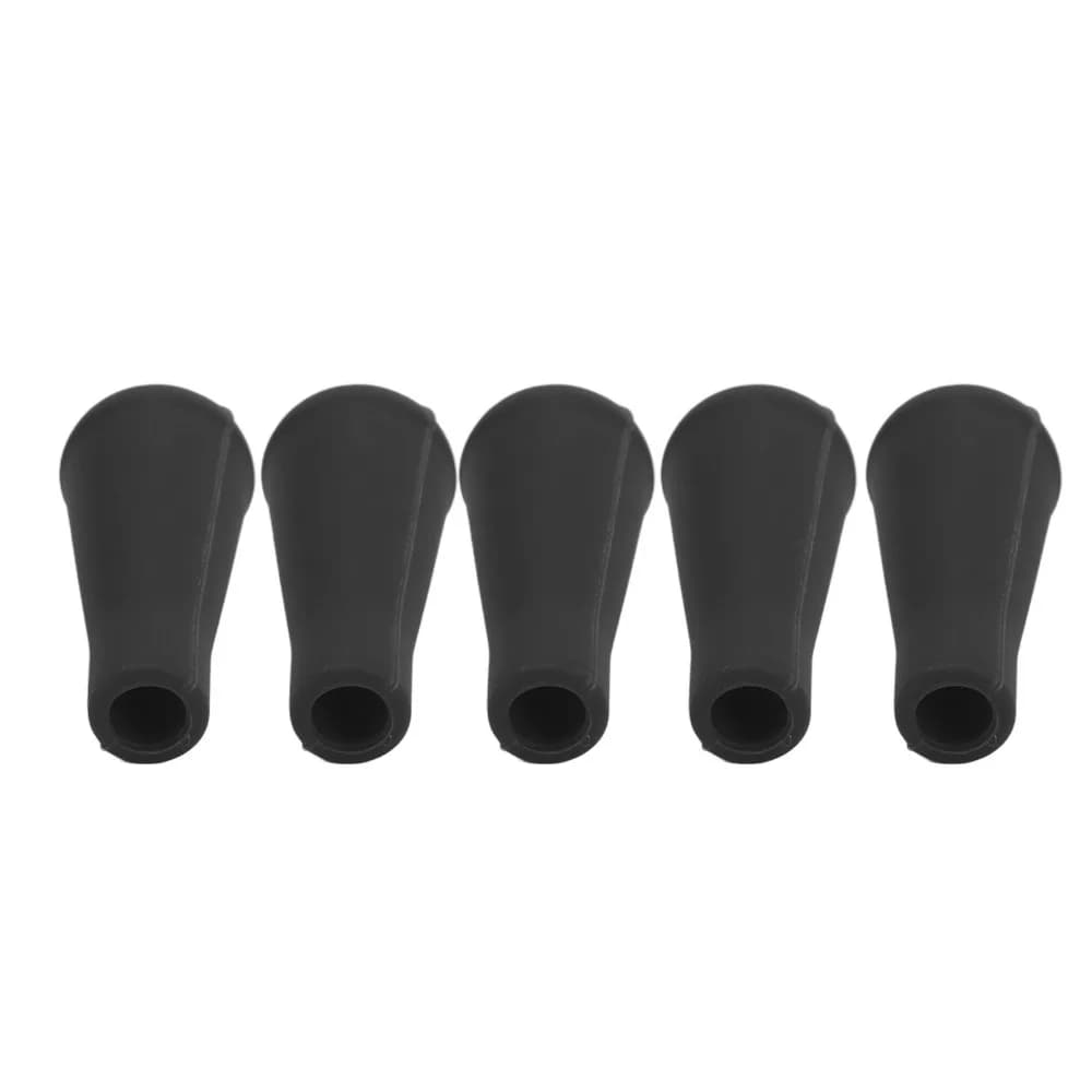 5PCS Safe 8mm/0.31in Inner Diameter Archery Arrow Tips Rubber Blunt Points Training Arrow Points for Target Shooting
