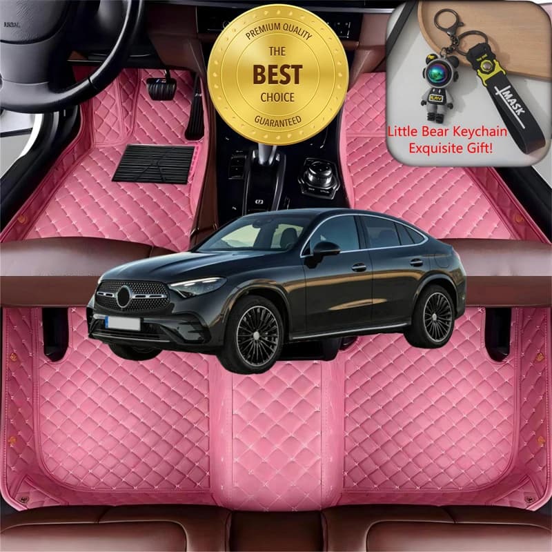 Customized Size for Mercedes-Benz GLC Coupe 2016-2025 Car Mats Luxury Car Accessories Car Car Mats Left/ Right Guide