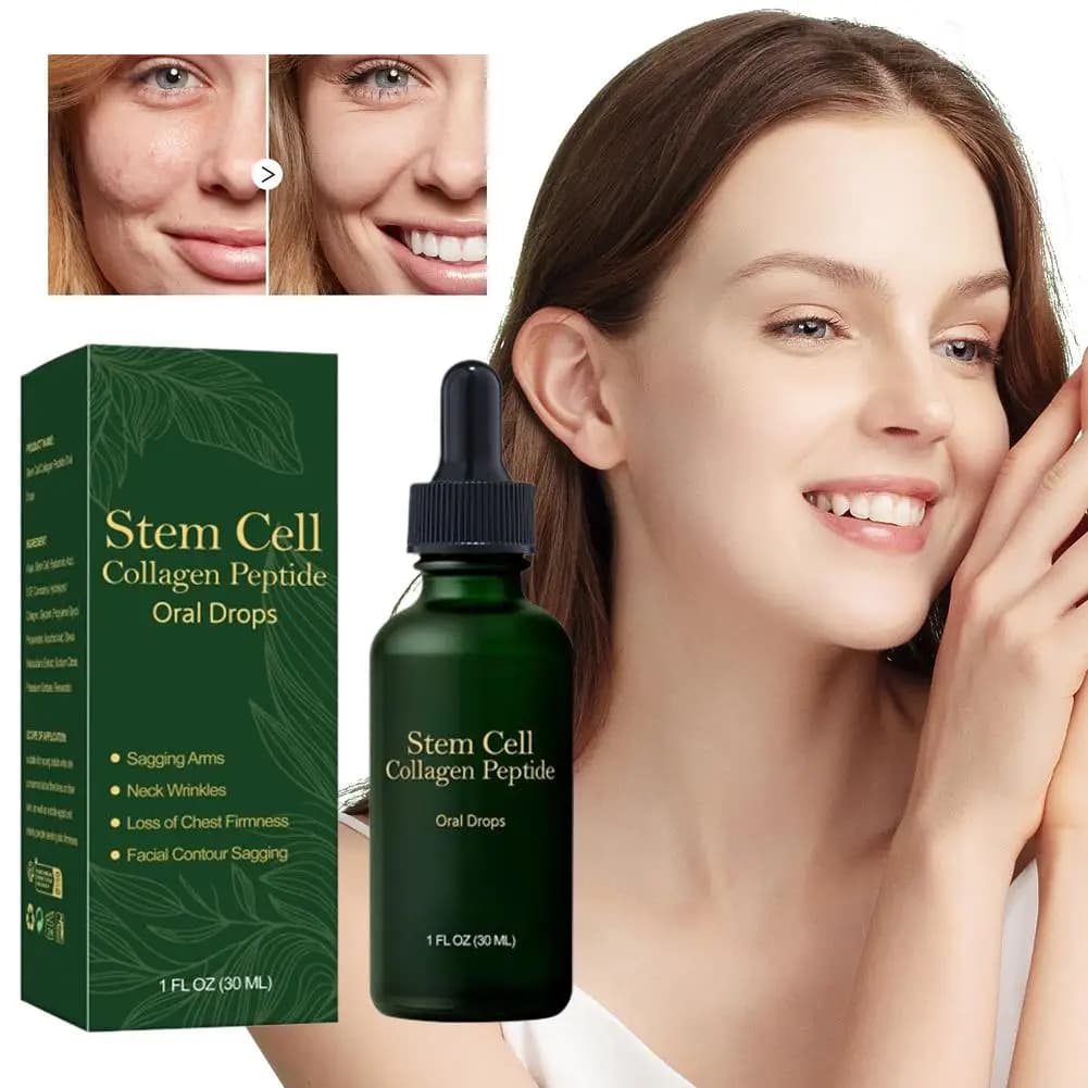 Multi-collagen Natural Peptides Anti-aging Oral Drop Improves Skin Elasticity Absorbent Radiance Faster Delicate Not irritating