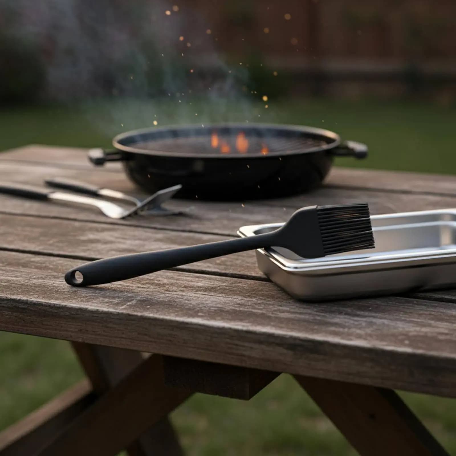Non-Stick Grill Mat Thickened BBQ Mat Nonstick Grill Sheet Dishwasher Safe Outdoor Cooking Gear PFOAPFOA-Exempt for Barbecue