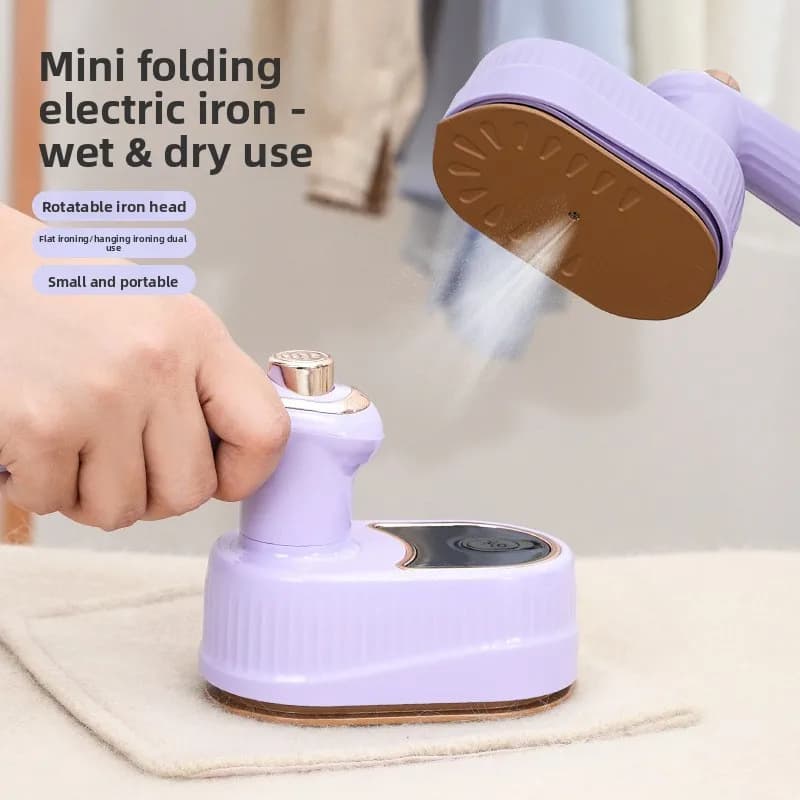 Handheld Portable Steamer, Electric Clothes Iron, Folding Travel Mini Ironing Machine, Home Use