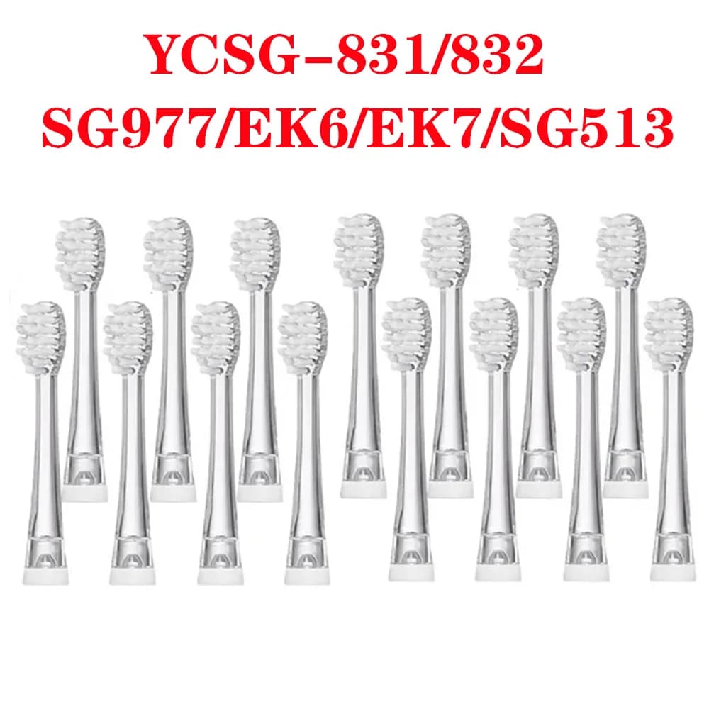 5/10/15 Pcs SG-831 Ultra soft bristles replacement heads for Seago SG977/EK6/EK7/SG513 Electric toothbrush head