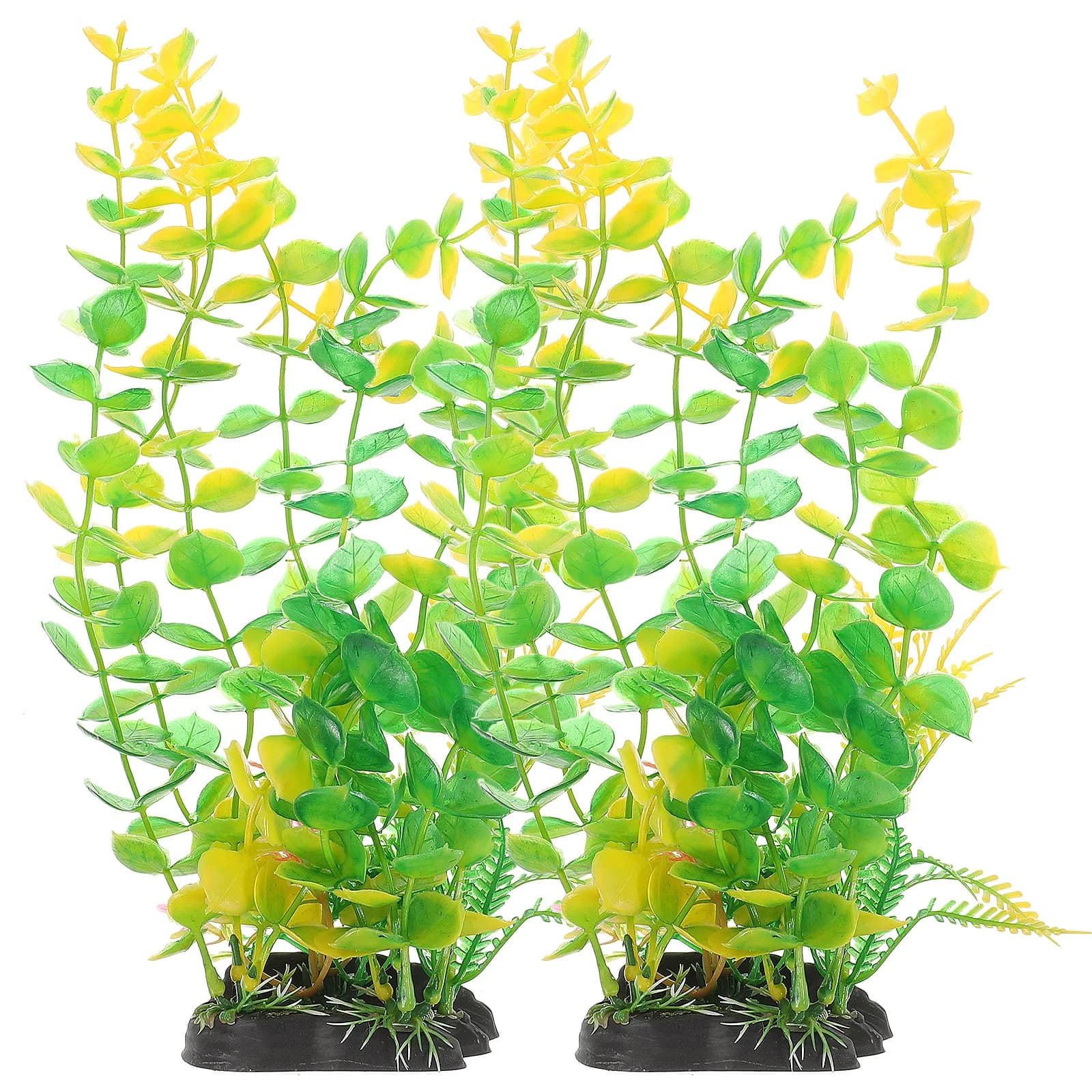 2Pcs Water Grass Decoration Creative Artificial Plant Aquarium Accessories for Fish Tank Realistic Landscape Grass for Aquarium